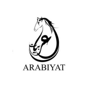 Arabiyat Prestige arabian perfume brand logo on a white background