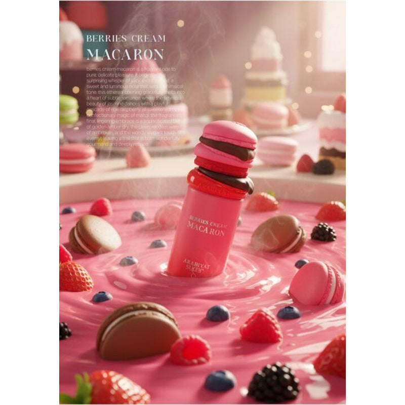 Arabiyat Sugar Berries Cream Macaron | Arabiyat Sugar Berries Cream Macaron