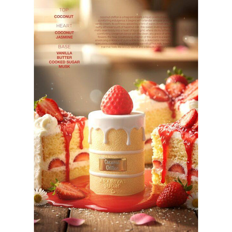 Arabiyat Sugar Coconut Chiffon | Arabiyat Sugar Coconut Chiffon