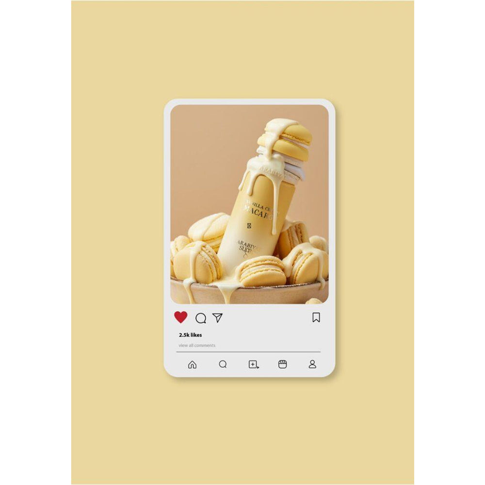 Arabiyat Sugar Vanilla Cream Macaroon | Arabiyat Sugar Vanilla Cream Macaroon