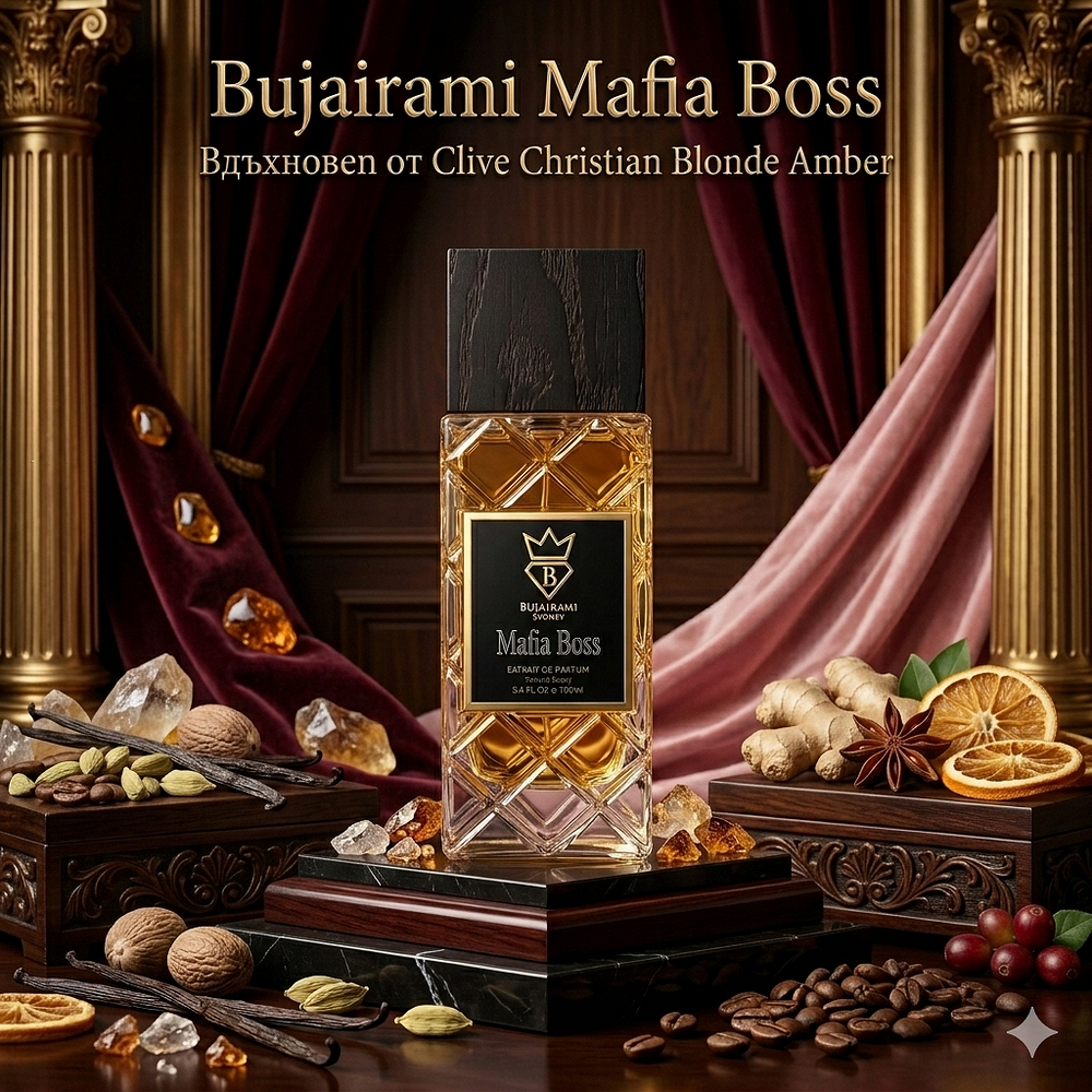 Bujairami Mafia Boss Extrait de Parfum 100ml мъжки | Bujairami Mafia Boss Extrait de Parfum 100ml мъжки